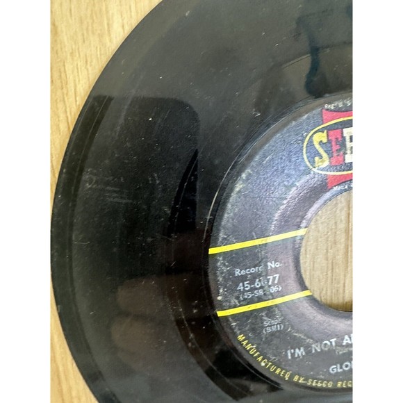 GLORIA LYNNE: I'M NOT AFRAID ANYMORE / IS THERE SOMEONE FOR ME, 45 RPM Single 7” - Picture 3 of 12